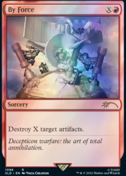 Secret Lair Drop Series: Secret Lair x Transformers - Roll Out or Rise Up (foil)