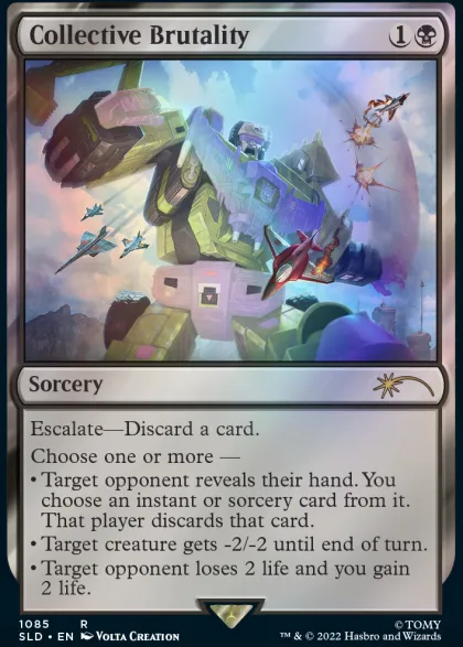 Secret Lair Drop Series: Secret Lair x Transformers - Roll Out or Rise Up (foil)