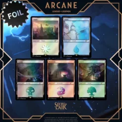 Secret Lair Drop Series: Secret Lair x Arcane - Lands (foil)