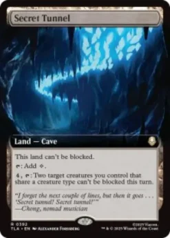 Secret Tunnel (foil) (extended art) - Avatar: The Last Airbender Varianten