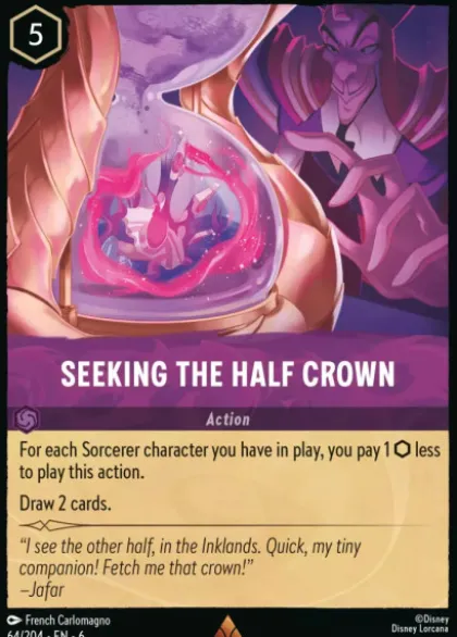 Seeking the Half Crown (foil) - Azurite Sea