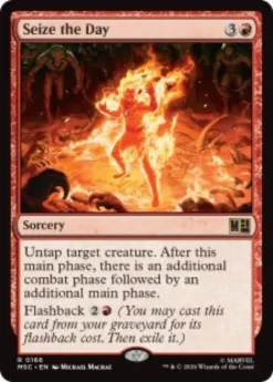 Seize the Day (surge foil) - Marvel Super Heroes Commander
