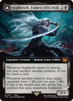 Sephiroth, Fabled SOLDIER (#451) (extended art) - Final Fantasy Varianten