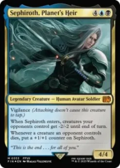 Sephiroth, Planet's Heir (foil) - Final Fantasy
