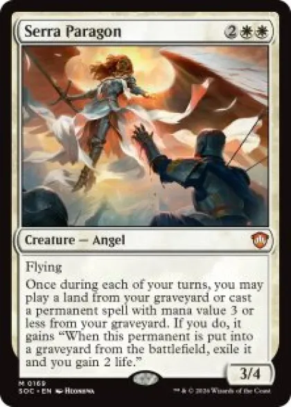 Serra Paragon - Secrets of Strixhaven Commander