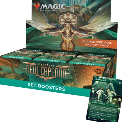 Set Boosterbox Streets of New Capenna (30 boosters - incl. foil box topper)