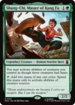 Shang-Chi, Master of Kung Fu (foil) - Marvel Super Heroes