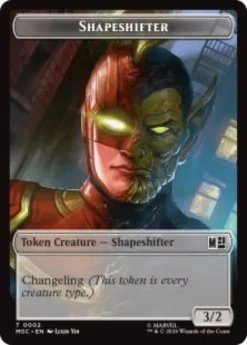 Shapeshifter token (#2) (3/2) - Marvel Super Heroes Commander