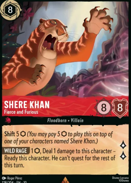 Shere Khan, Fierce and Furious - Whispers