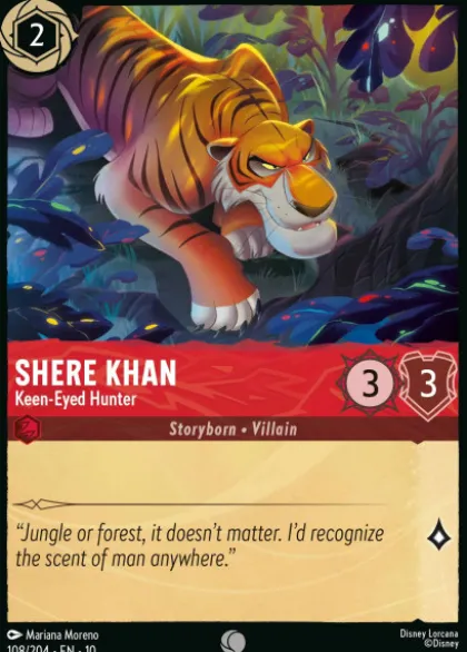 Shere Khan, Keen-Eyed Hunter - Whispers