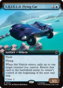 S.H.I.E.L.D. Flying Car (extended art) - Marvel Super Heroes Varianten