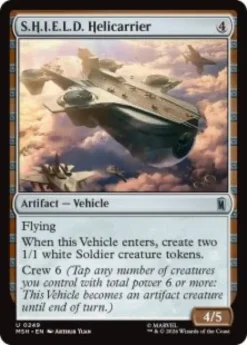 S.H.I.E.L.D. Helicarrier (foil) - Marvel Super Heroes