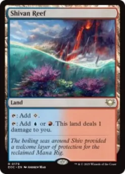 Shivan Reef - Edge of Eternities Commander