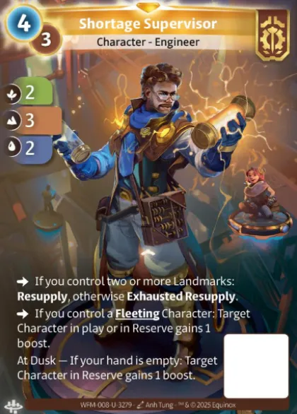 Shortage Supervisor (U-3279) - Altered Unique whispers