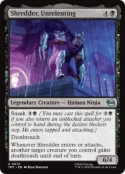Shredder, Unrelenting (foil) - Teenage Mutant Ninja Turtles