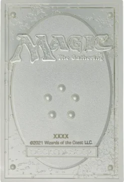Silver Plated Teferi Akosa Ingot