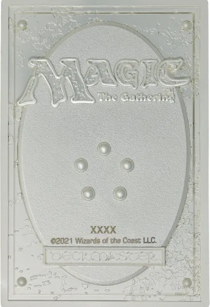 Silver Plated Teferi Akosa Ingot