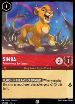 Simba, Adventurous Successor (foil) - Shimmering Skies