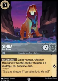 Simba, Lost Prince (foil) - Shimmering Skies