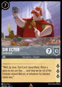 Sir Ector, Castle Lord (foil) - Shimmering Skies