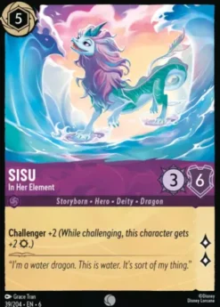 Sisu, In Her Element (foil) - Azurite Sea