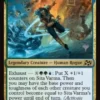 Sita Varma, Masked Racer (foil) - Aetherdrift Planeswalker Stamped