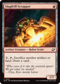 Slagdrill Scrapper (foil) - Edge of Eternities