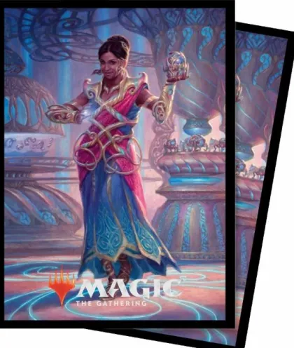 Sleeves Commander 2018: Saheeli, the Gifted (100 stuks)