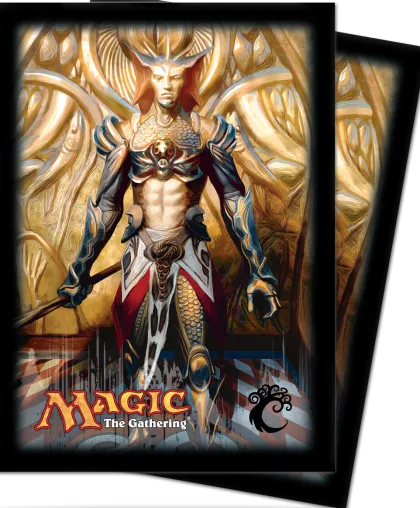 Sleeves Dragon's Maze: Simic (80 stuks)