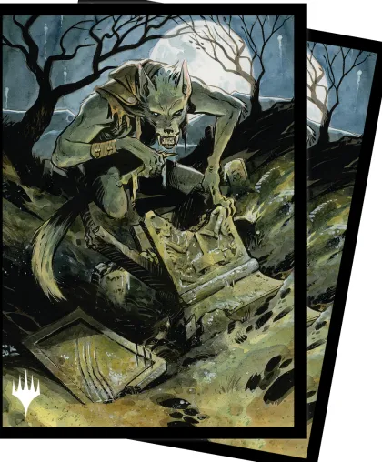 Sleeves Innistrad: Midnight Hunt: Graveyard Glutton (100 stuks)