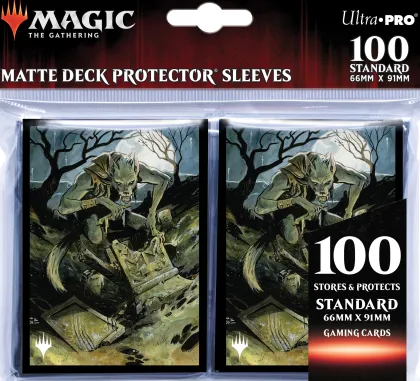 Sleeves Innistrad: Midnight Hunt: Graveyard Glutton (100 stuks)