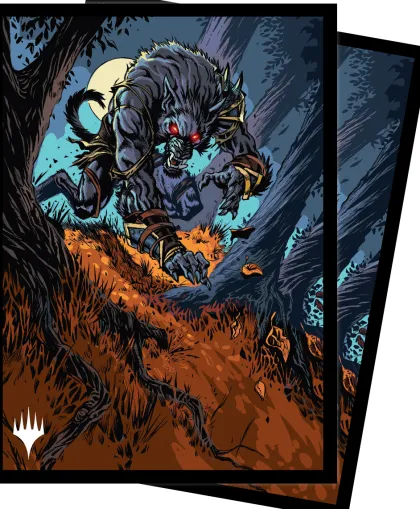 Sleeves Innistrad: Midnight Hunt: Moonrage Brute (100 stuks)
