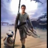 Sleeves Star Wars - Rey (50 stuks)