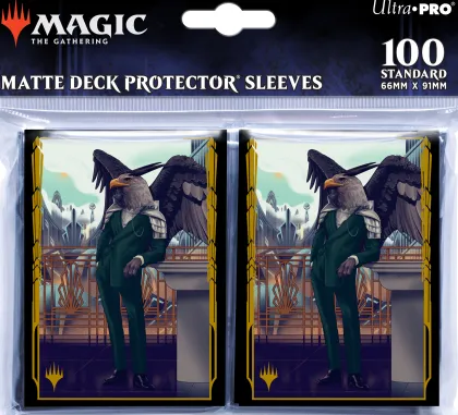 Sleeves Streets of New Capenna - Falco Spara, Pactweaver (100 stuks)