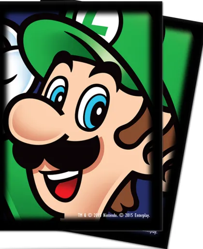Sleeves Super Mario: Luigi (65 stuks)
