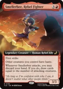 Smellerbee, Rebel Fighter (foil) (extended art) - Avatar: The Last Airbender Eternal Varianten