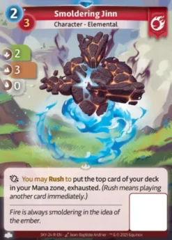 Smoldering Jinn (R) - Altered skybound