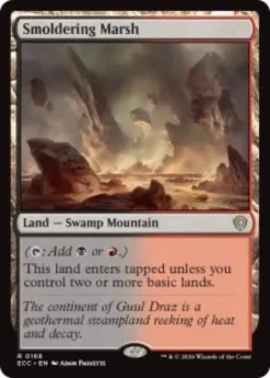 Smoldering Marsh - Lorwyn Eclipsed Commander