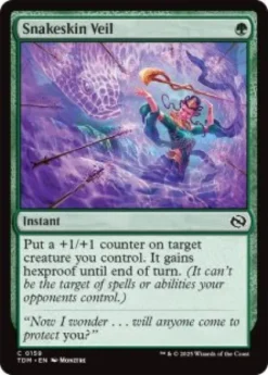 Snakeskin Veil (foil) - Tarkir: Dragonstorm