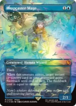 Snapcaster Mage (foil) (borderless) - Final Fantasy Commander Varianten