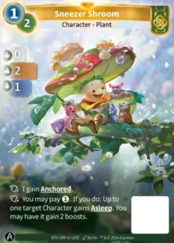 Sneezer Shroom (U-4292) - Altered Kickstarter Uniques