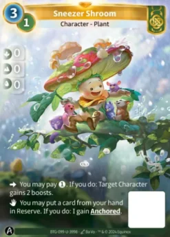 Sneezer Shroom (U-3998) - Altered Kickstarter Uniques