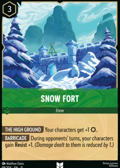 Snow Fort (foil) - Winterspell