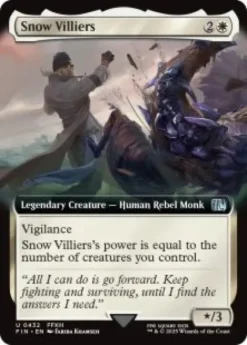 Snow Villiers (foil) (extended art) - Final Fantasy Varianten
