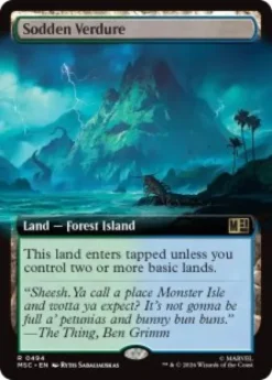 Sodden Verdure (extended art) - Marvel Super Heroes Commander Varianten