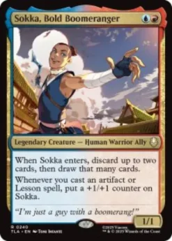 Sokka, Bold Boomeranger - Avatar: The Last Airbender