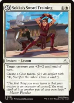 Sokka's Sword Training (foil) - Avatar: The Last Airbender Eternal