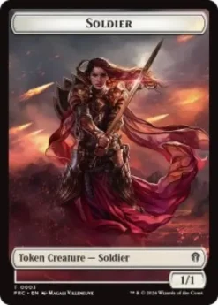 Soldier token (1/1) - Reality Fracture Commander