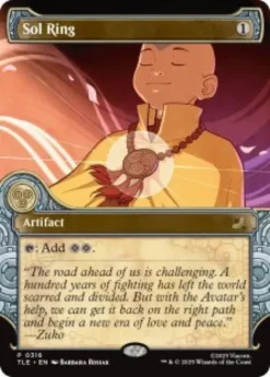 Sol Ring (showcase) - Avatar: The Last Airbender Eternal Varianten
