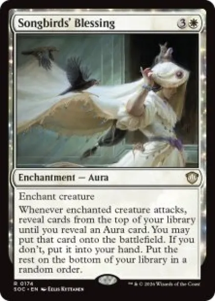 Songbirds' Blessing - Secrets of Strixhaven Commander